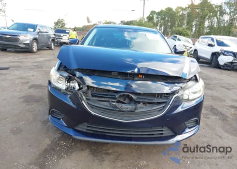 2016 Mazda 6 I Touring from USA, damaged, VIN JM1GJ1V53G1461865